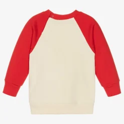 Gucci Tops*Boys Ivory Web Sweatshirt