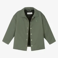 Calvin Klein Coats & Jackets*Boys Khaki Green Padded Jacket