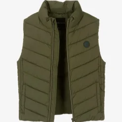 Mayoral Nukutavake Coats & Jackets*Boys Khaki Green Puffer Gilet