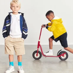 Moncler Enfant Coats & Jackets*Boys Navy Blue & White Tseren Jacket