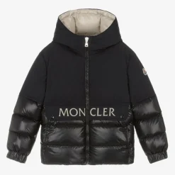 Moncler Enfant Gifts|Coats & Jackets*Boys Navy Blue Andres Puffer Jacket