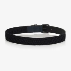 Emporio Armani Clothing Accessories*Boys Navy Blue Braided Belt