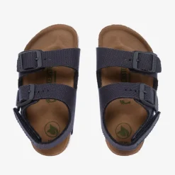 Birkenstock Sandals|Sandals*Boys Navy Blue Canvas Milano Sandals