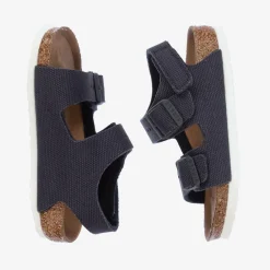 Birkenstock Sandals|Sandals*Boys Navy Blue Canvas Milano Sandals
