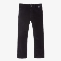 Il Gufo Trousers*Boys Navy Blue Corduroy Trousers