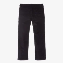 Il Gufo Trousers*Boys Navy Blue Corduroy Trousers