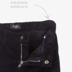 Il Gufo Trousers*Boys Navy Blue Corduroy Trousers