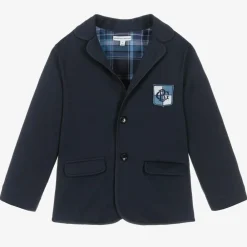 Beatrice amp; George Coats & Jackets*Boys Navy Blue Cotton Blazer