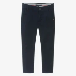 Tommy Hilfiger Trousers*Boys Navy Blue Cotton Chino Trousers