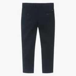 Tommy Hilfiger Trousers*Boys Navy Blue Cotton Chino Trousers