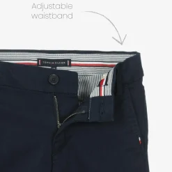 Tommy Hilfiger Trousers*Boys Navy Blue Cotton Chino Trousers