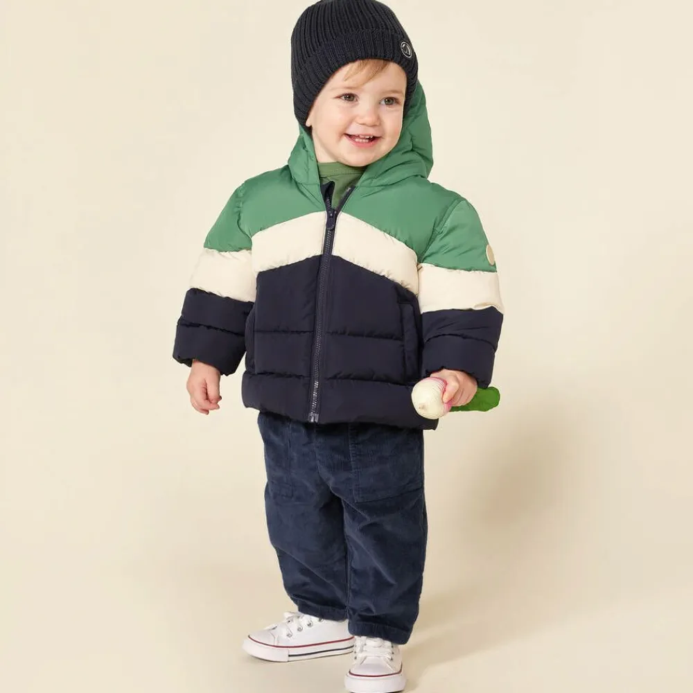 Petit Bateau Trousers*Boys Navy Blue Cotton Corduroy Trousers