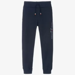 Tommy Hilfiger Trousers*Boys Navy Blue Cotton Flag Logo Joggers