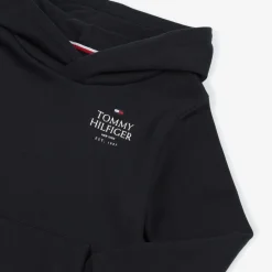 Tommy Hilfiger Tops*Boys Navy Blue Cotton Hoodie