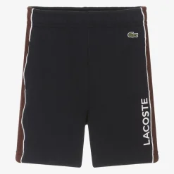 Lacoste Shorts*Boys Navy Blue Cotton Jersey Shorts