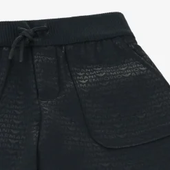 Emporio Armani Shorts*Boys Navy Blue Cotton Jersey Shorts