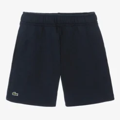 Lacoste Activewear*Boys Navy Blue Cotton Jersey Shorts