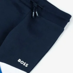 BOSS Trousers*Boys Navy Blue Cotton Joggers