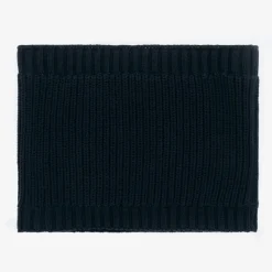 Mayoral Scarves*Boys Navy Blue Cotton Knit Snood