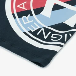 AIGNER Tops*Boys Navy Blue Cotton T-Shirt