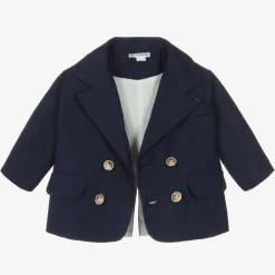 Andreeatex Suits|Suits*Boys Navy Blue Double Breasted Suit