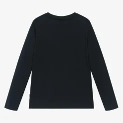 BOSS Tops*Boys Navy Blue Dream Big Cotton Top
