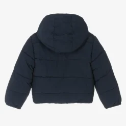 Timberland Coats & Jackets*Boys Navy Blue Hooded Puffer Jacket