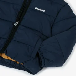 Timberland Coats & Jackets*Boys Navy Blue Hooded Puffer Jacket