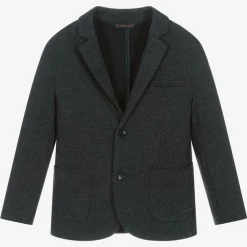 Mayoral Coats & Jackets*Boys Navy Blue Jersey Blazer