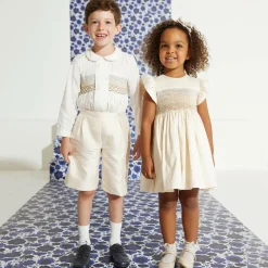 Childrens Classics Brogues|Brogues*Boys Navy Blue Leather Brogues