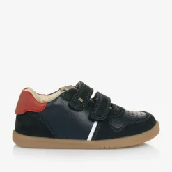 Bobux IWalk Trainers|Trainers*Boys Navy Blue Leather Trainers