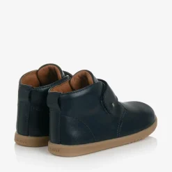 Bobux Boots*Boys Navy Blue Leather Velcro Boots