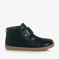 Bobux Boots*Boys Navy Blue Leather Velcro Boots
