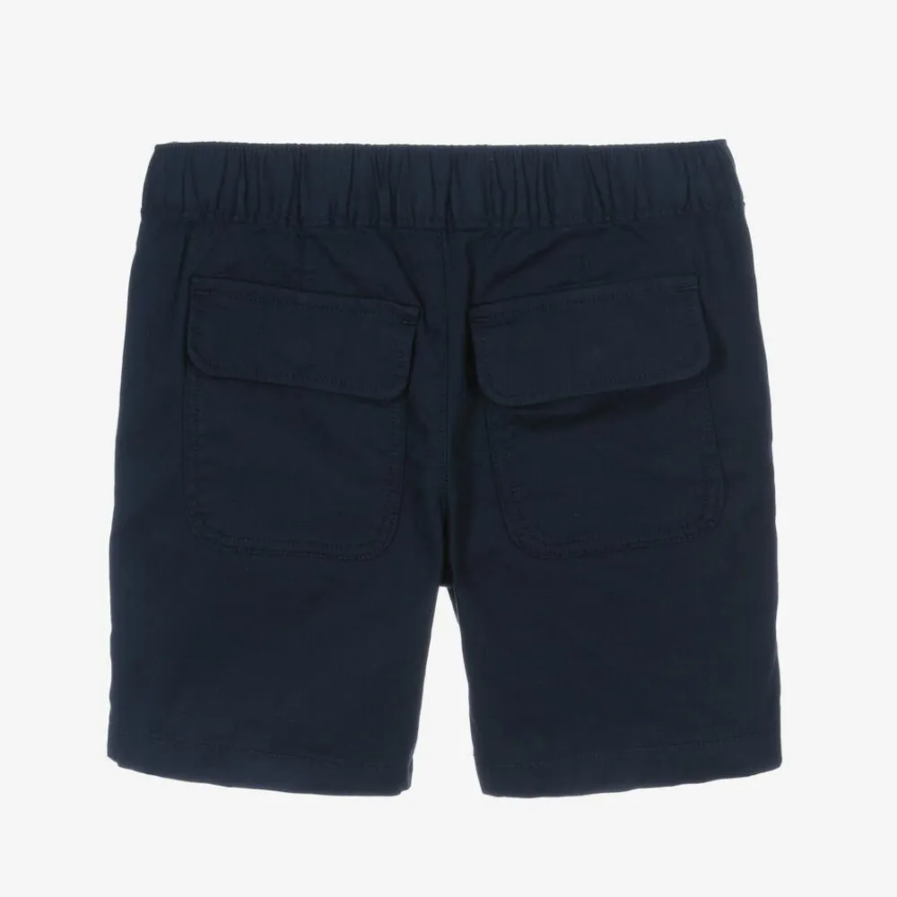 Tommy Hilfiger Shorts*Boys Navy Blue Organic Cotton Shorts
