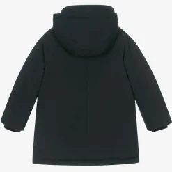 Mayoral Coats & Jackets*Boys Navy Blue Padded & Hooded Coat