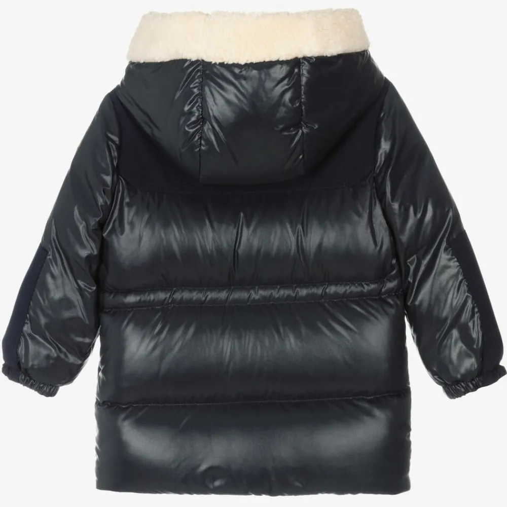 Moncler Enfant Coats & Jackets|Coats & Jackets*Boys Navy Blue Puffer Coat