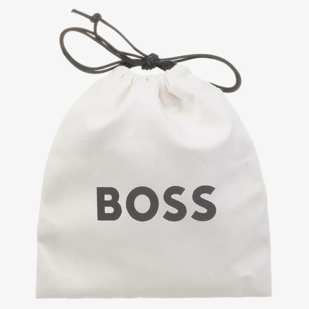 BOSS Clothing Accessories*Boys Navy Blue Suede Leather Belt