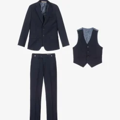 Romano Suits*Boys Navy Blue Suit