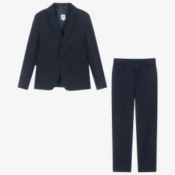 BOSS Suits*Boys Navy Blue Twill Suit