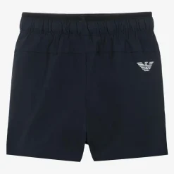 EA7 Emporio Armani Activewear*Boys Navy Blue VENTUS7 Sports Shorts