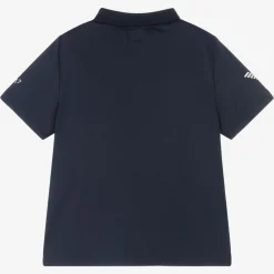 EA7 Emporio Armani Activewear*Boys Navy Blue Ventus7 Sports Polo Shirt