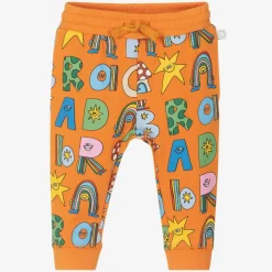 Stella McCartney Kids Trousers|Trousers*Boys Orange Cotton Magic Logo Joggers