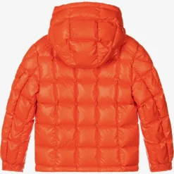 Moncler Enfant Coats & Jackets*Boys Orange Jeff Down Puffer Jacket