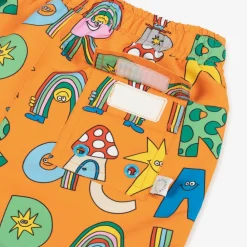 Stella McCartney Kids Swimwear*Boys Orange Magic Swim Shorts