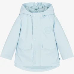 Mitch amp; Son Coats & Jackets*Boys Pale Blue Hooded Coat