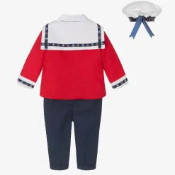 Andreeatex Suits*Boys Red & Blue Sailor Suit