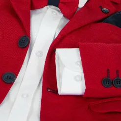 Beau KiD Suits*Boys Red & Blue Suit