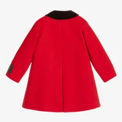 Gucci Coats & Jackets*Boys Red Corduroy Coat