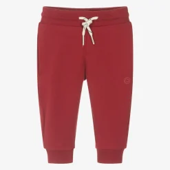 Mayoral Trousers*Boys Red Cotton Joggers
