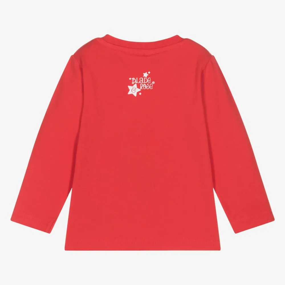 Blade amp; Rose Tops*Boys Red Cotton Tim The Pirate Top